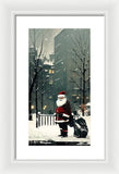 City Santa - Framed Print