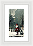 City Santa - Framed Print