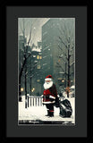 City Santa - Framed Print