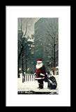 City Santa - Framed Print