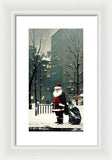City Santa - Framed Print