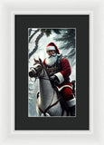 Santa - Framed Print