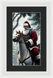 Santa - Framed Print