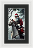 Santa - Framed Print
