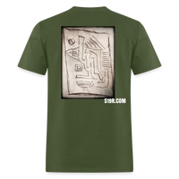 Napkin Doodle - military green