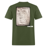 Napkin Doodle - military green