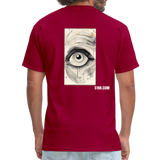 What Do You See - dark red