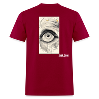 What Do You See - dark red