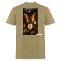 Butterfly Flower - khaki