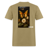 Butterfly Flower - khaki