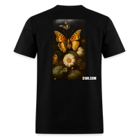 Butterfly Flower - black