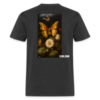 Butterfly Flower - heather black