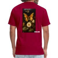 Butterfly Flower - dark red