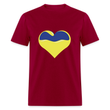UKRAINE LOVE - dark red