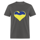 UKRAINE LOVE - charcoal