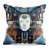 The Machine - Throw Pillow