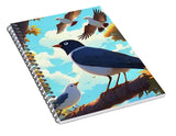 Bird Watch - Spiral Notebook