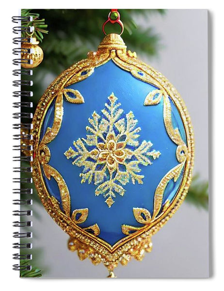 Blue Gem - Spiral Notebook