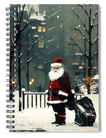 City Santa - Spiral Notebook