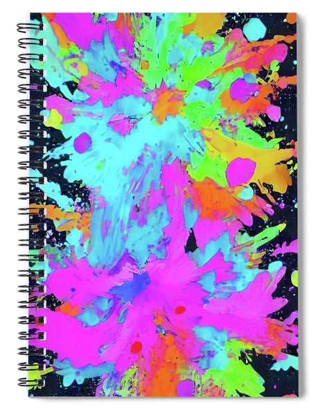 Color Splat - Spiral Notebook