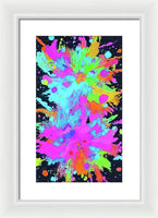 Color Splat - Framed Print
