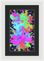 Color Splat - Framed Print