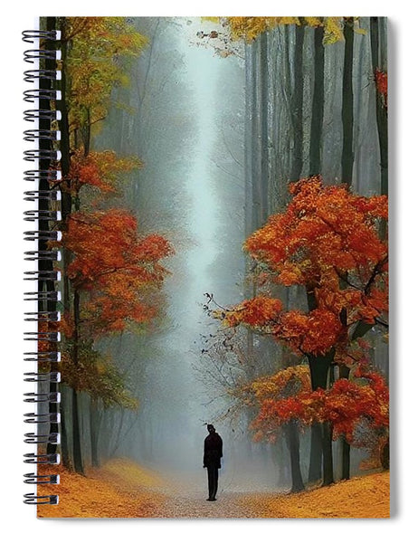 Long Walks - Spiral Notebook