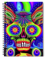 Look Into My Eyes - Spiral Notebook