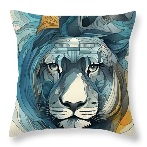 My Lion - Throw Pillow