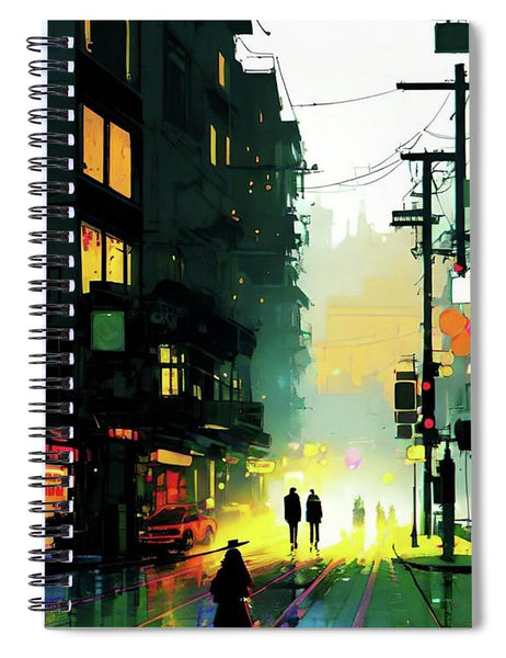 Pleasant Walk - Spiral Notebook
