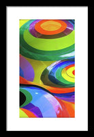 Round and Round - Framed Print