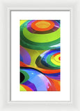 Round and Round - Framed Print