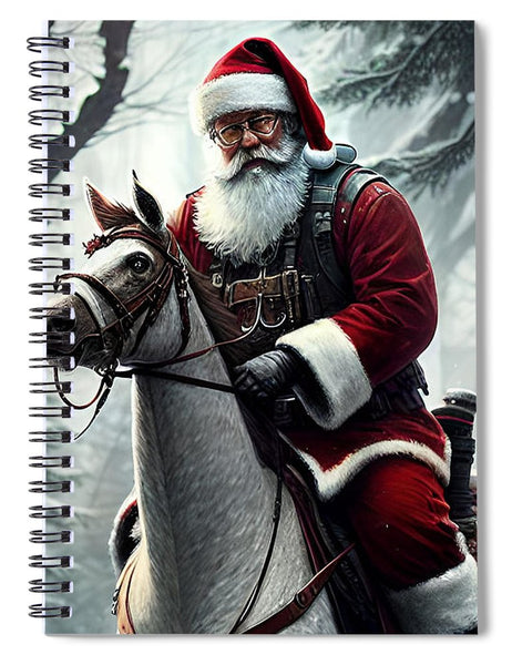 Santa - Spiral Notebook