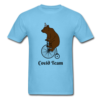 Covid Team - aquatic blue