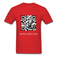 HAVE A NICE DAY - red