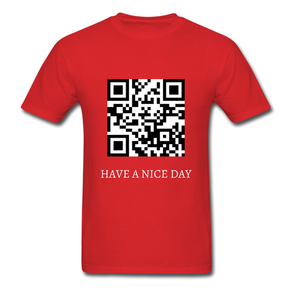 HAVE A NICE DAY - red