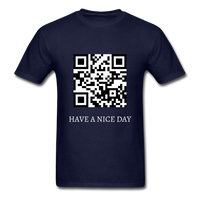 HAVE A NICE DAY - navy