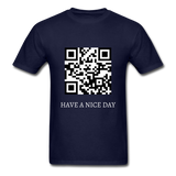 HAVE A NICE DAY - navy
