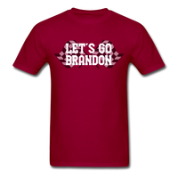 LET'S GO BRANDON - dark red