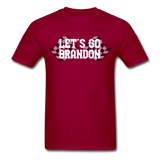 LET'S GO BRANDON - dark red