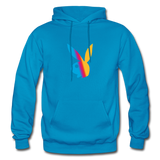COLOR PLAY Hoodie - turquoise