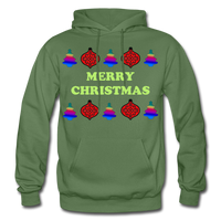 UGLY SWEATER 1 Hoodie - military green