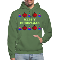 UGLY SWEATER 1 Hoodie - military green