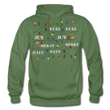 UGLY SWEATER 11  Hoodie - military green