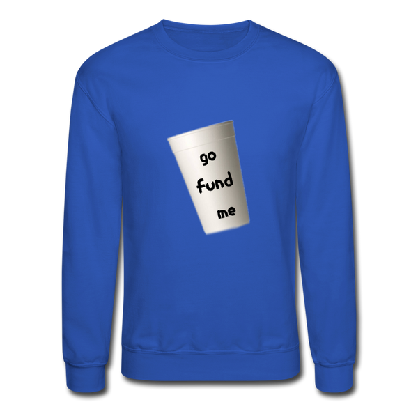 GO FUND Sweatshirt - royal blue