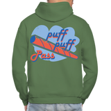 PUFF PUFF PASS Hoodie - military green