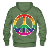 PEACE - military green