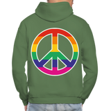 PEACE - military green