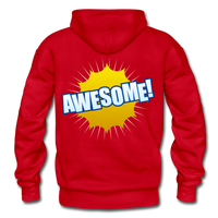 AWESOME Hoodie - red