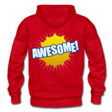 AWESOME Hoodie - red